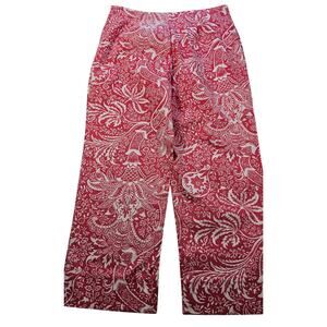 NWT Eric Spencer wide leg side zip pull on pants casual career vintage sz 12 NEW